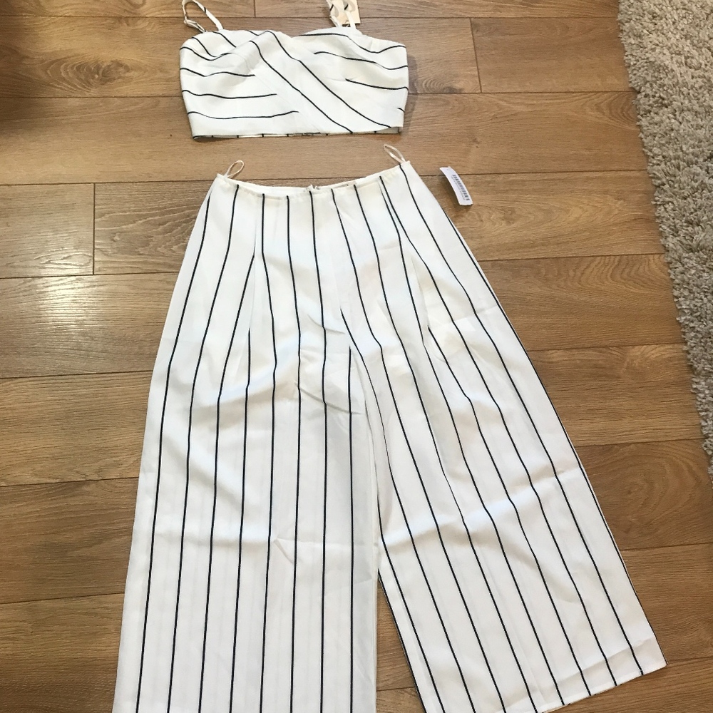 crop top matching set